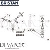Bristan Colonial Bidet Mixer Pop-Up Waste Spares